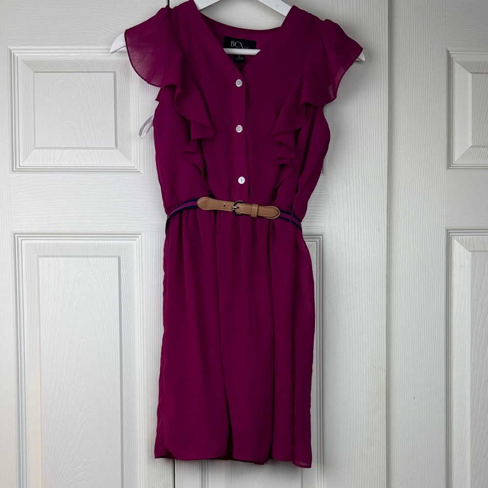 Jona Michelle Sleeveless Dress with belt